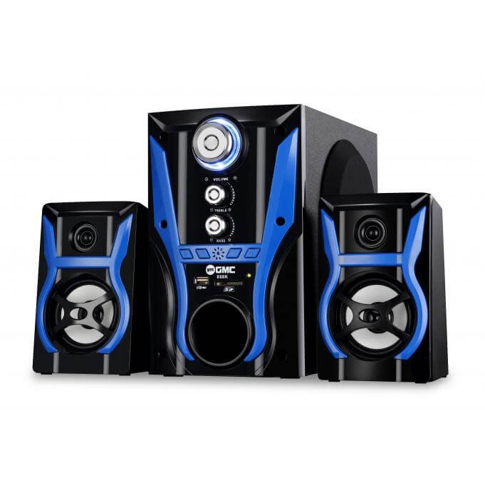 Speaker Aktif Bluetooth GMC 888L / 888K Multimedia Radio Bass Original