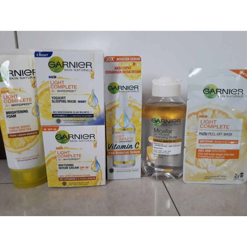 Paket Garnier Light complete Booster