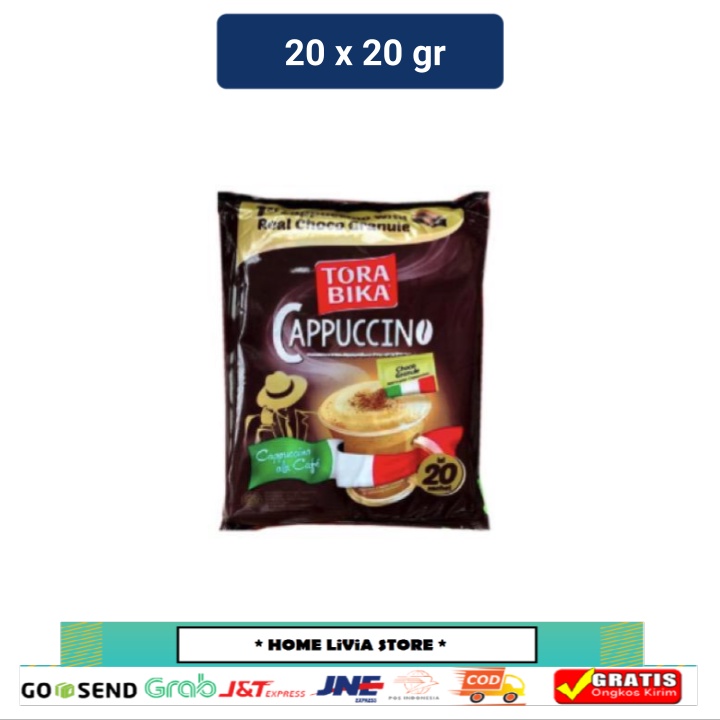 

Torabika Cappuccino Bag Kopi (20 Sachet x 20 gr) - Twinpack
