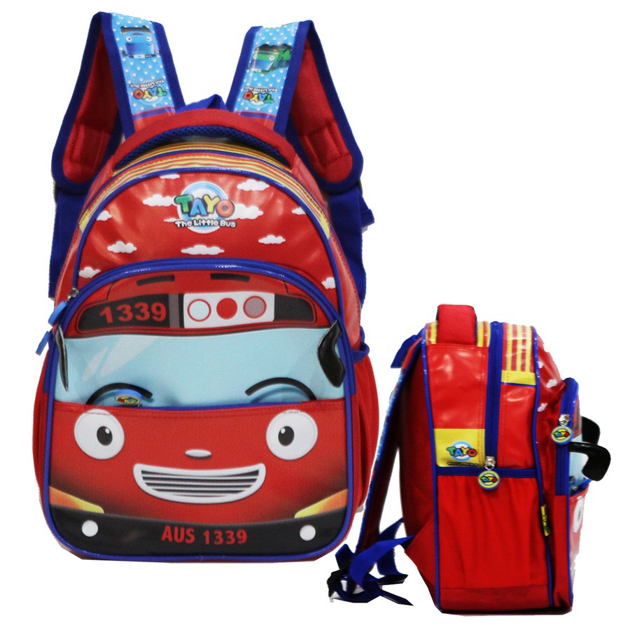SALE Tas Ransel Anak Sekolah Laki Laki TK / PG Bahan Kain Sponge Anti Air