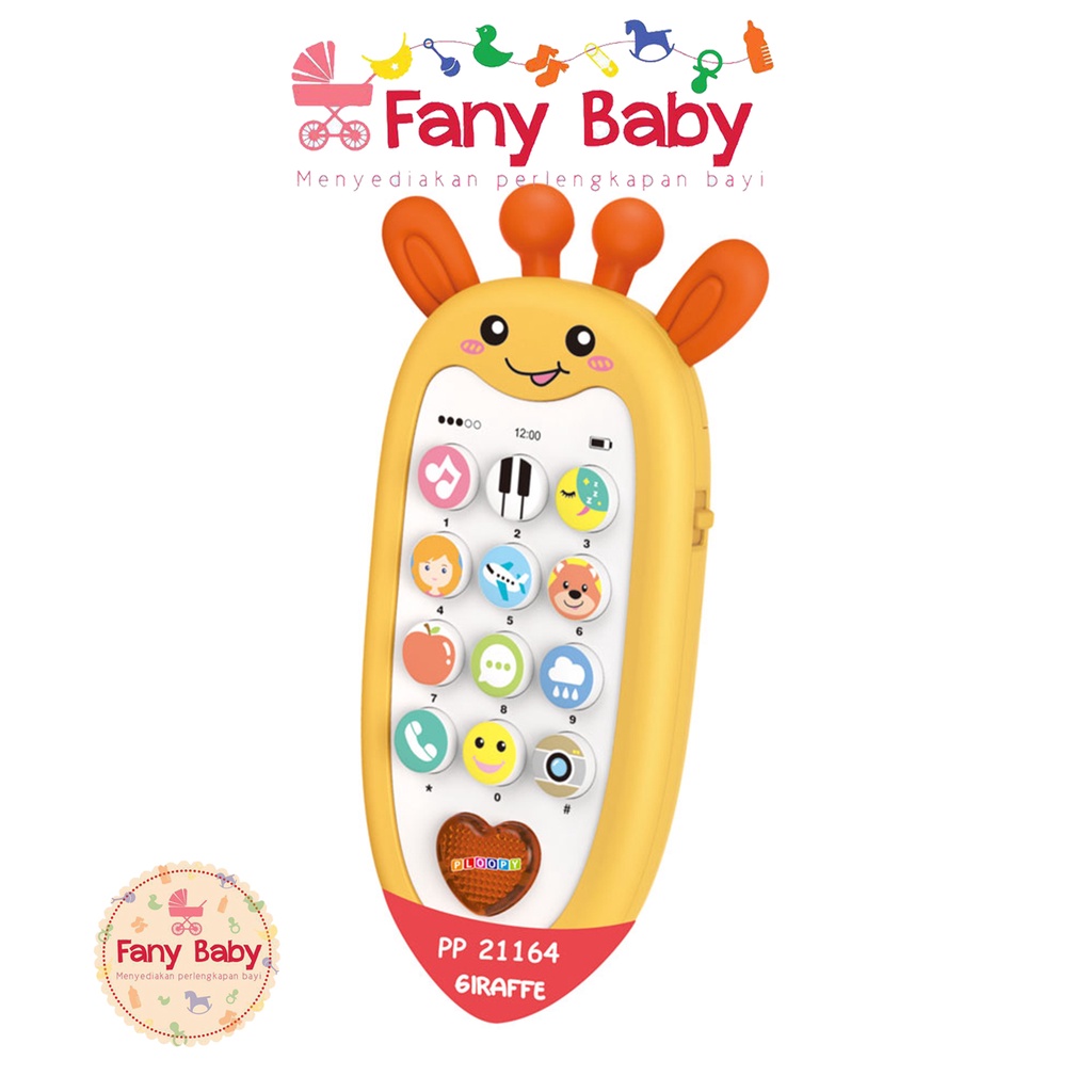 PLOOPY TEETHER PHONE 12M+