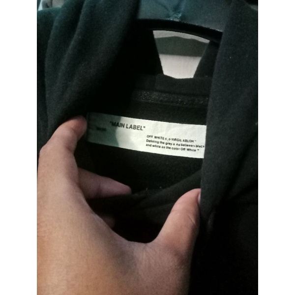 hoodie off white second
