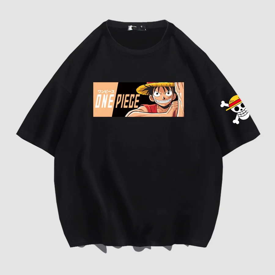 BRIGO Kaos Oversize One Piece Stampede Anime II Kaos Jumbo Size Pria &amp; Wanita II Kaos Oversize Print DTF