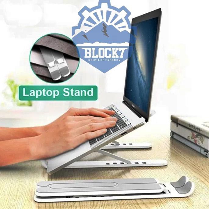 Aliyyastore Laptop Stand/Stand Laptop/Laptop Stand Holder/Laptop Desk Desriardika
