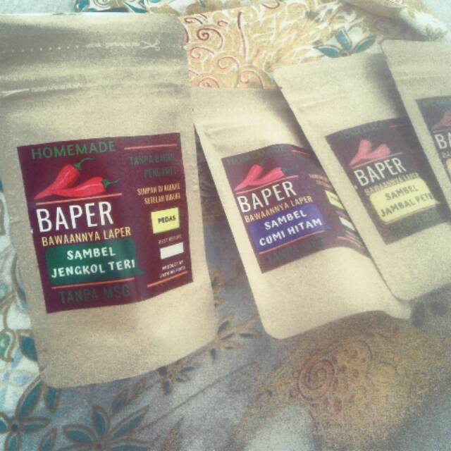 

Sambel Baper Jengkol Teri 60 gr