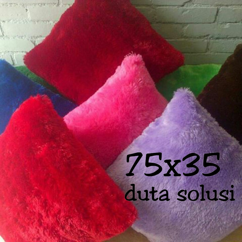 PROMO! 5 Pcs Bantal Bulu Rasfur Empuk Ukuran 40x40 CM