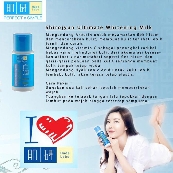 Hadalabo (Hada Labo) Starter Pack Shirojyun (Biru)