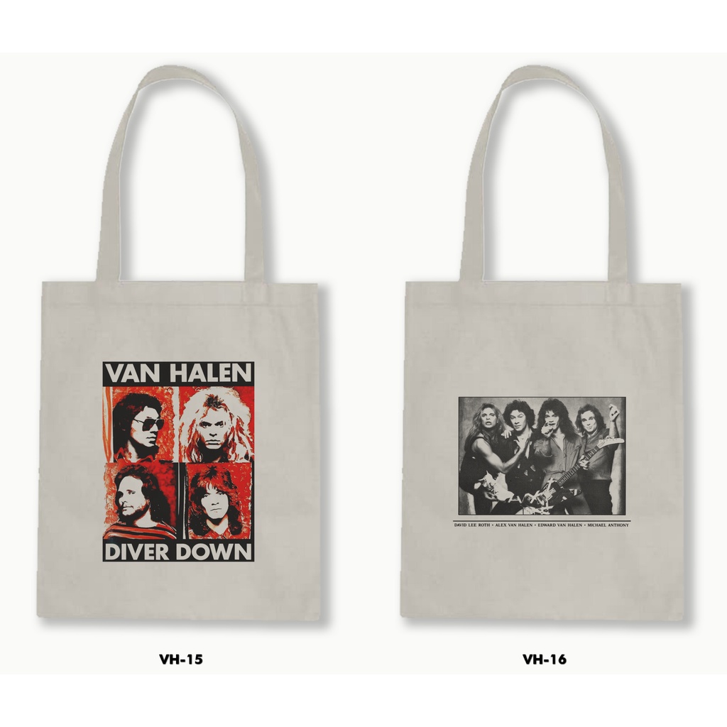 TOTE BAG BLACU - VAN HALEN 01