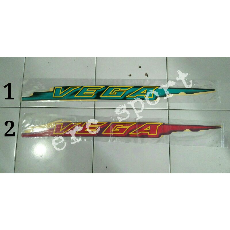 sticker vega r lama striping motor yamaha vega r lama 1999-2000 merah hijau kualitas trbaik terlaris