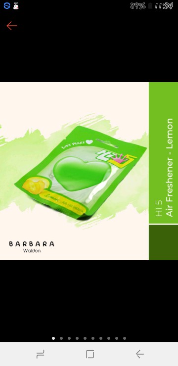 Hi 5 Air Freshener Lemon