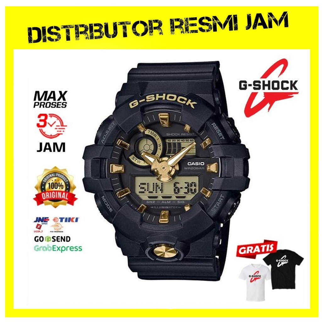 GShock GA-710B-1A9DR GA-710 GA710B GA710 Garansi Resmi 2 Tahun