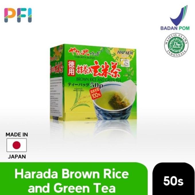 

[ COD ] Harada Brown Rice and Green Tea Box TERUJI Kode 613