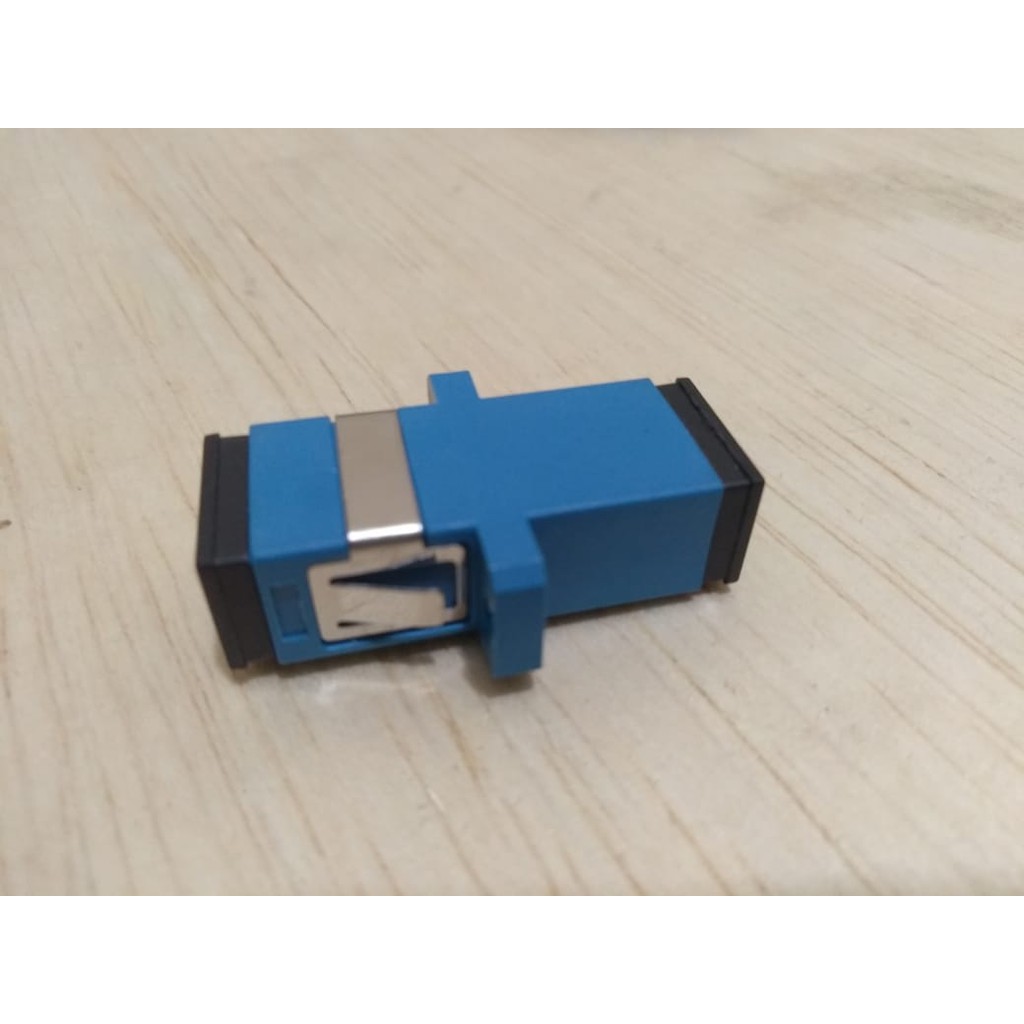 Adapter Barrel SC UPC Fiber Optik FTTH Connector Single Mode