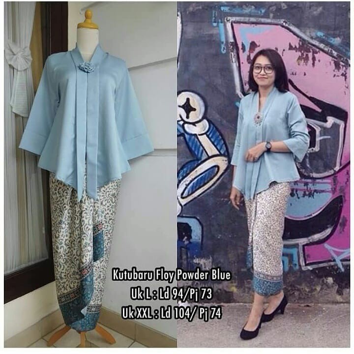 OBRAL SALE KEBAYA SET FLOY ROK LILIT TANPA BROS( BISA COD) / KEBAYA MODERN/KEBAYA WISUDA/KEBAYA  / BATIK KEBAYA RUMAH KEBAYA BANDUNG RUMAH SONGKET BANDUNG