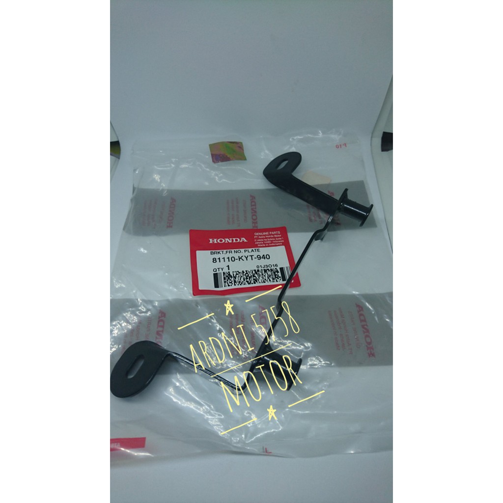 Promo Puasa Bracket Plat Nomor Depan Scoopy Diskon