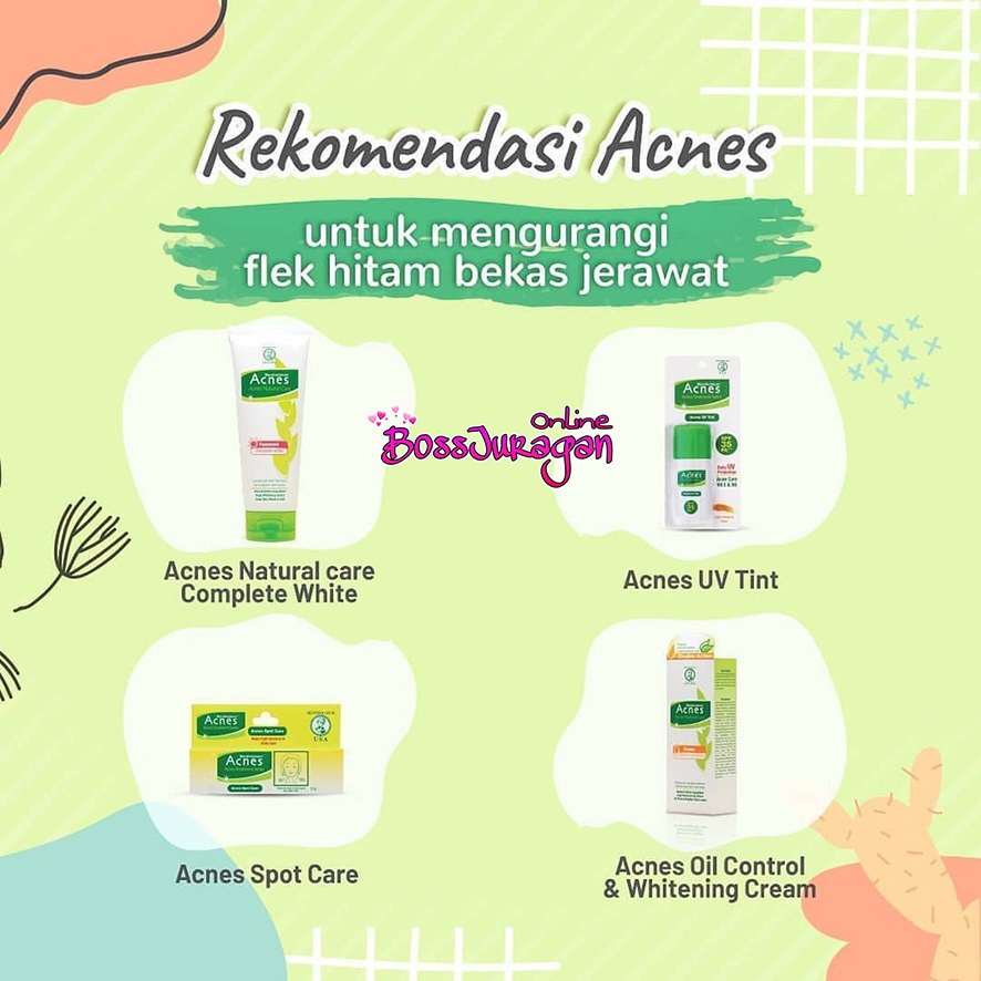 (BOSS) Acnes Treatment Series - Acnes Natural Care  - Acnes Natural Care Treatment Series