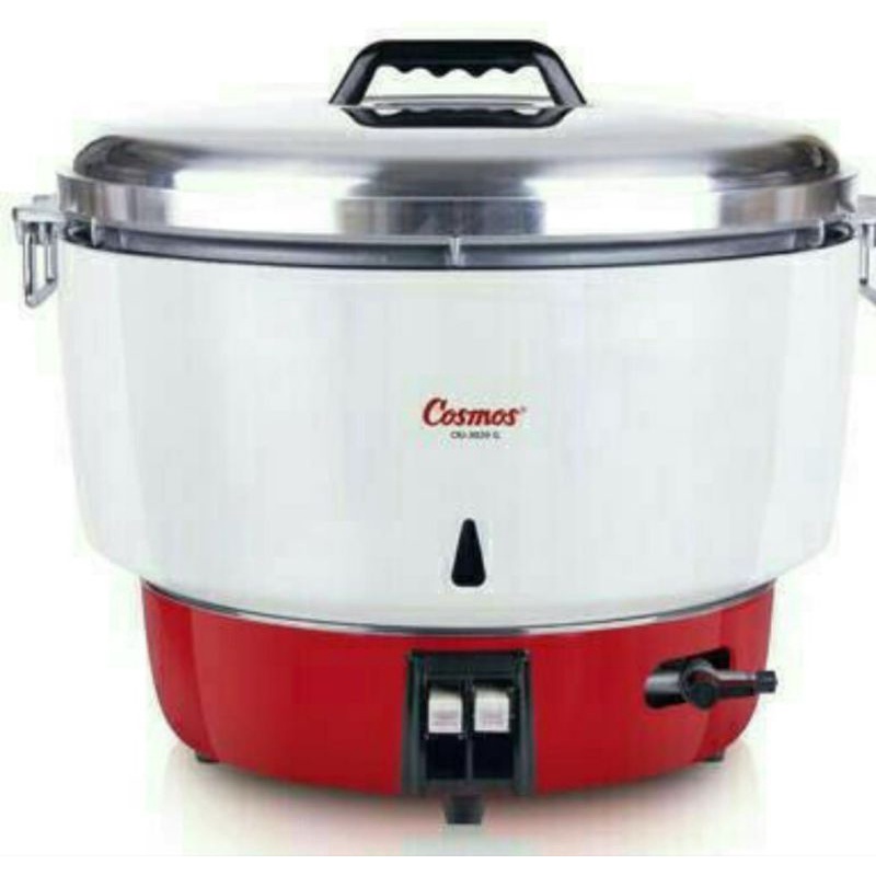 COSMOS GAS RICE COOKER CRJ 3020 G PENANAK NASI GAS 20 LITER JUMBO