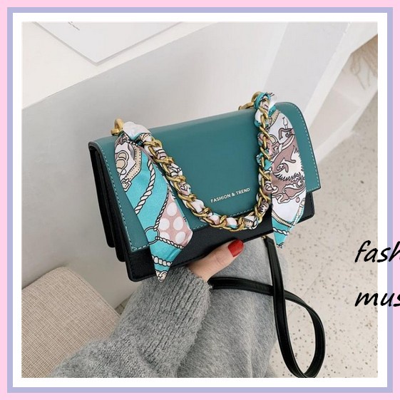 Tas Bahu Sling Bag Fashion  Korea Wanita Terbaru Cantik Modis Keren Kekinian Tas Selempang Terbaru W