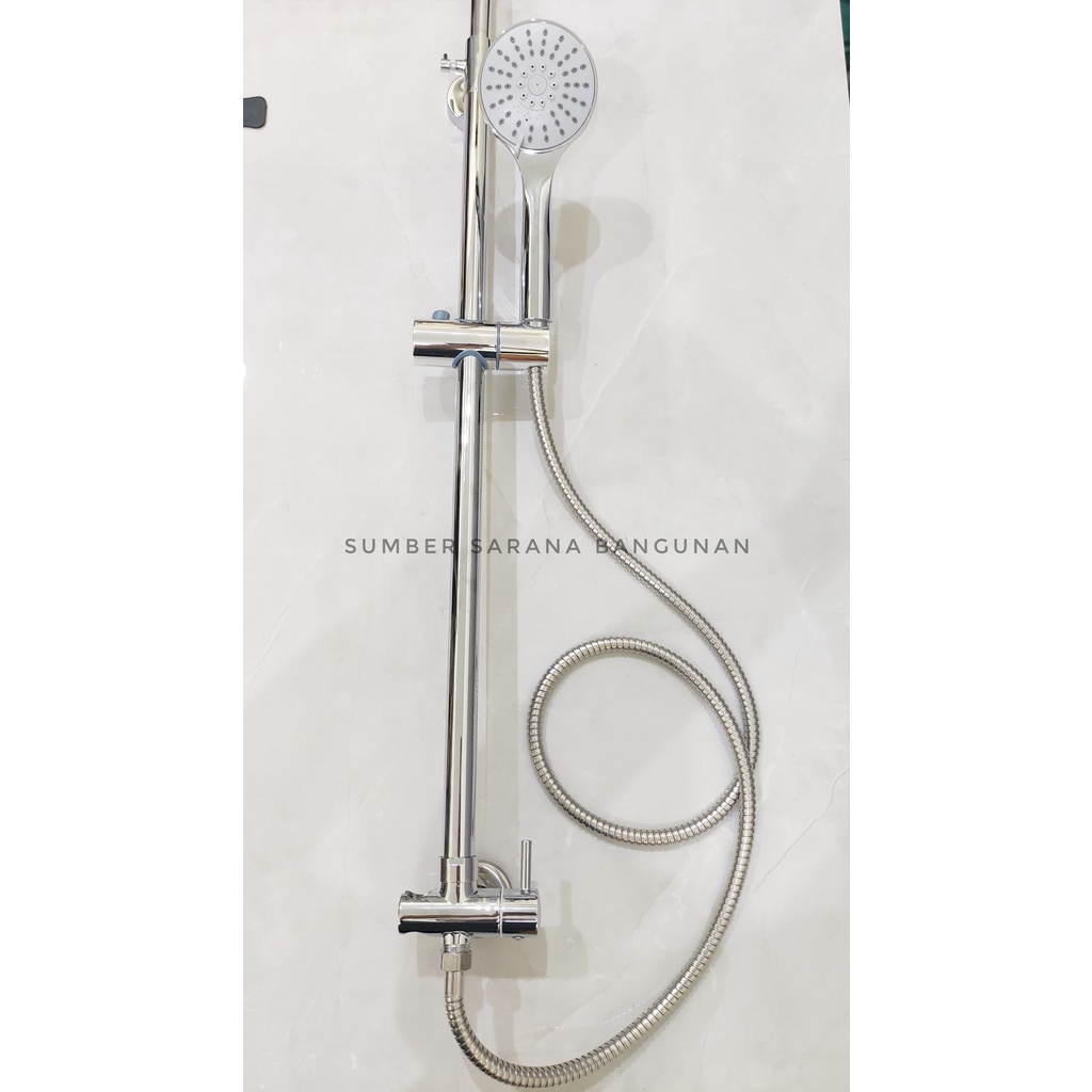 Shower Tiang Set Stainless Air Dingin / Shower Column Stenles