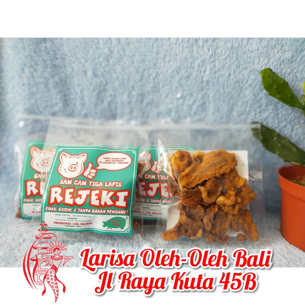 

Samcam Tiga Lapis 70gr Khas Bali- Rejeki