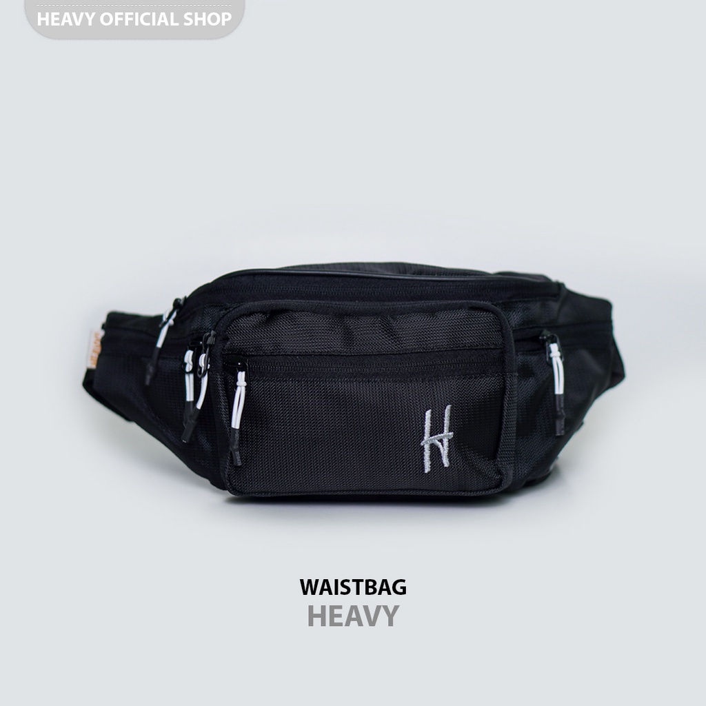 Tas Pinggang Pria - Waistbag Heavy Original - Cross Body Bag - Tas Pria Heavy