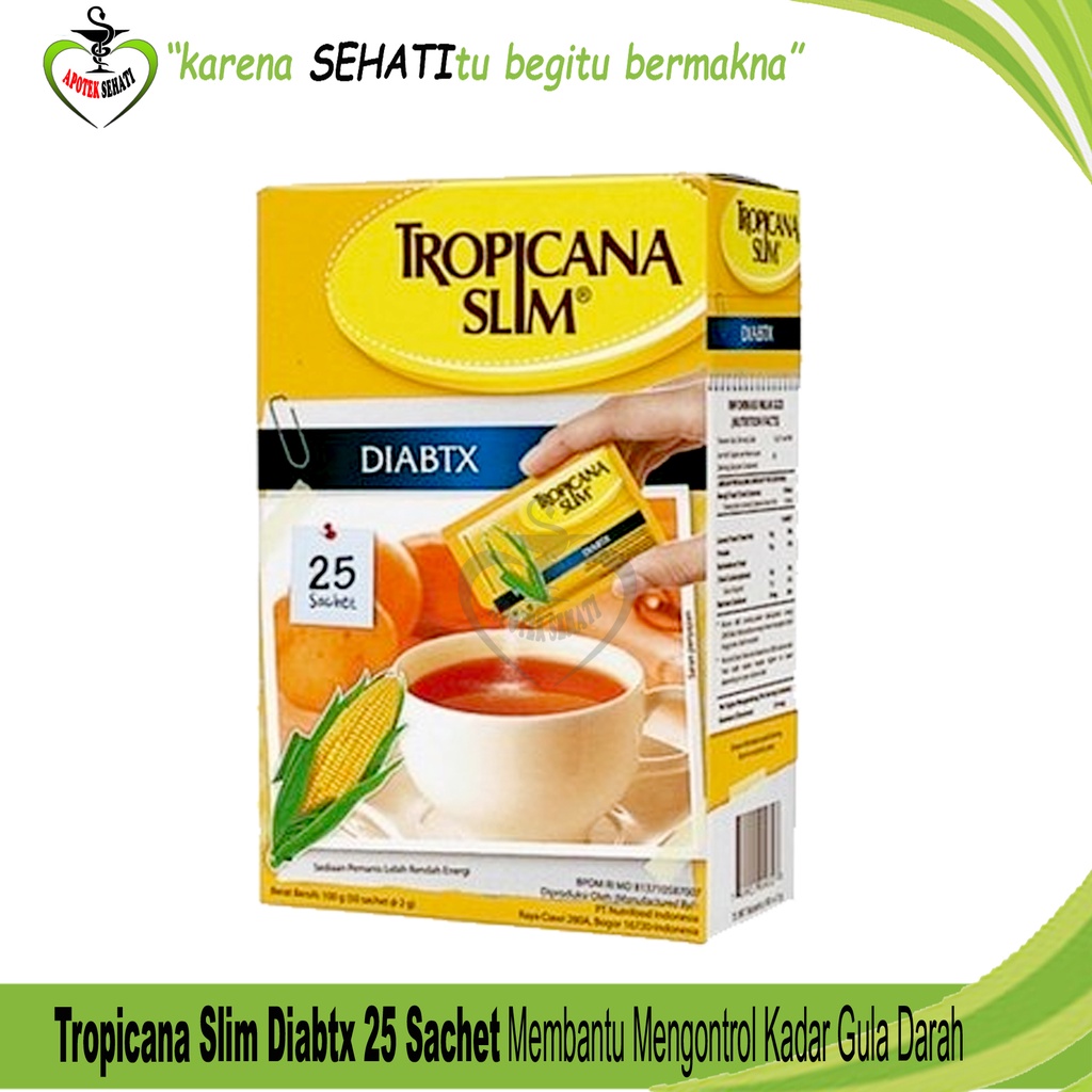 Tropicana Slim Diabtx Gula Khusus Penderita Diabetes