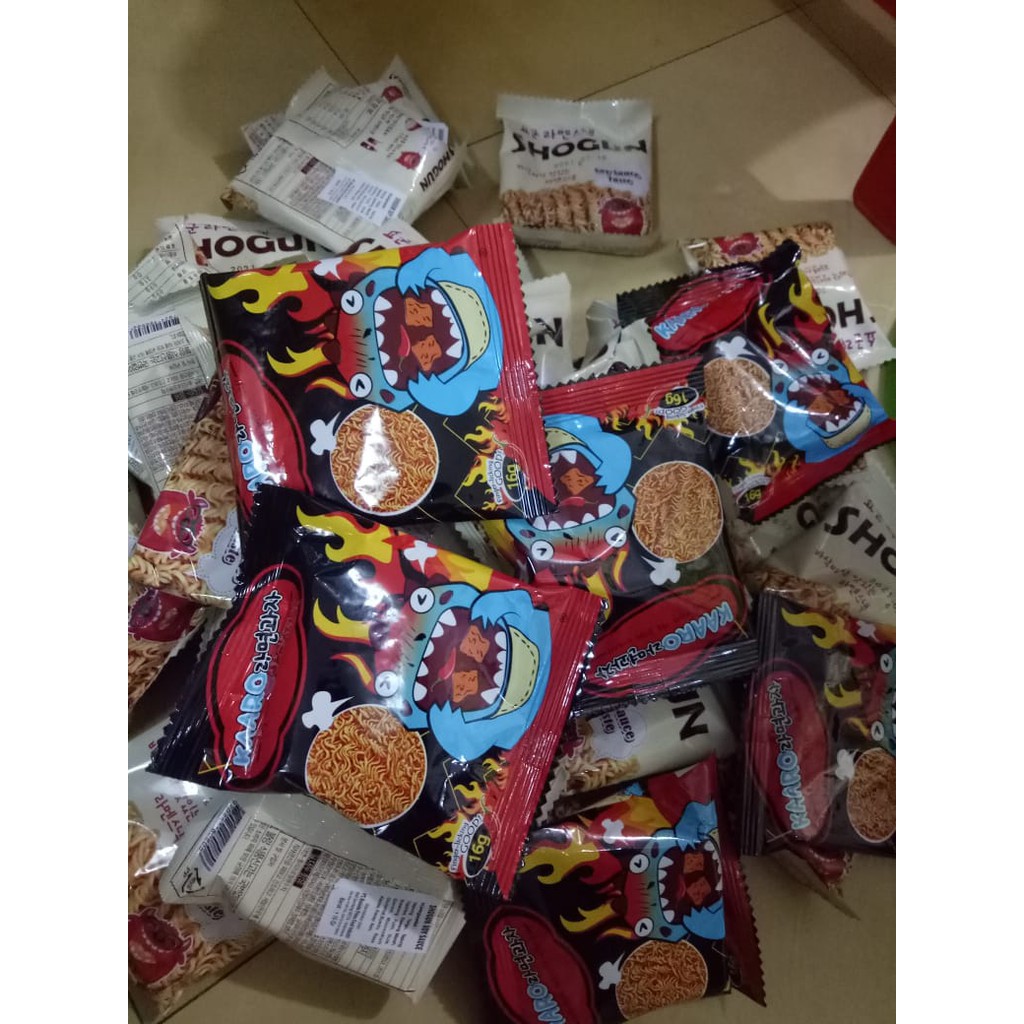 

Ready Stock !!! MIE SHOGUN 3 RASA BEST SELLER / MIE KOREA NGETREND