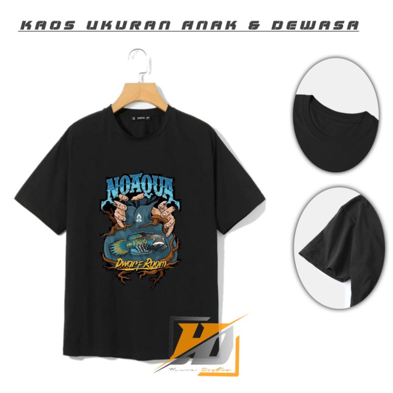 Kaos anak laki-laki channa/kaos ikan hias/channa viral/kaos channa murah