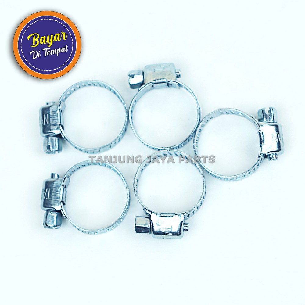 [BAYAR DITEMPAT] KLEM SELANG GAS KLEM SLANG AIR HOSE CLAMP CINCIN SELANG REGULATOR