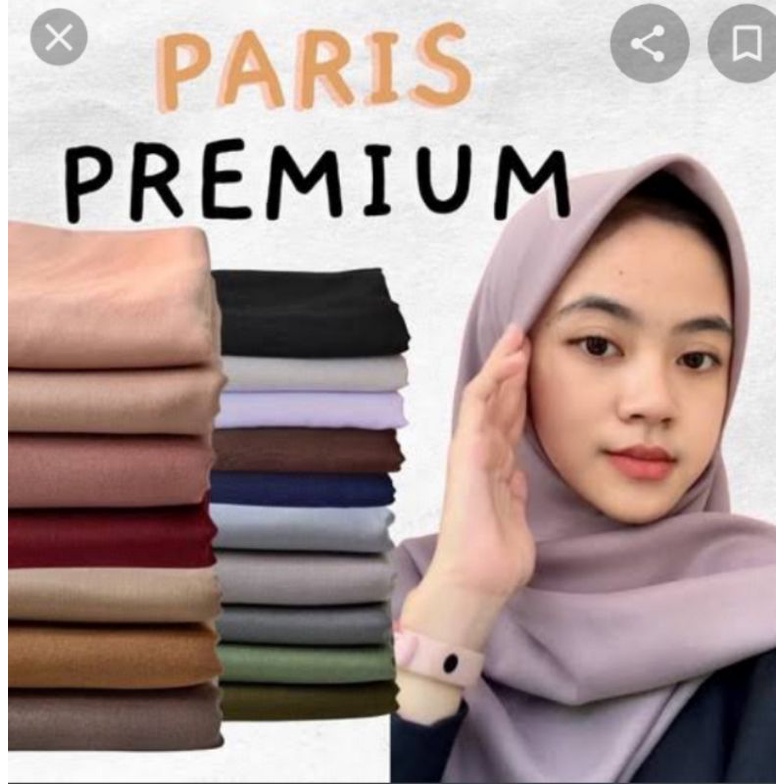 Segi empat paris/paris premium jadul/hijab paris/segi empat paris jadul