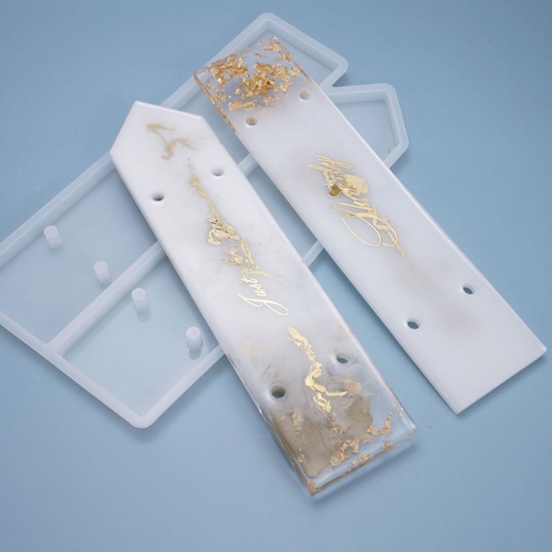 Siy Cetakan Resin Epoksi Kristal Desain Tanda Selamat Datang Bahan Silikon Diy