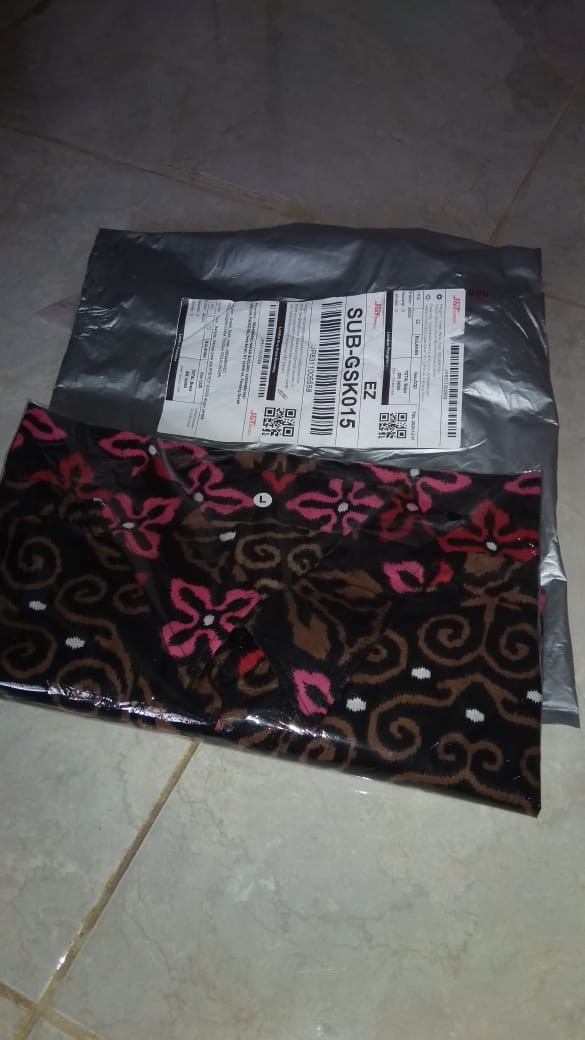 Kemeja Batik Pria Ppbtk07 Wsa04 Lengan Pendek /kemejapria/kemejabatik/batikpria/batikmodern M L Xl