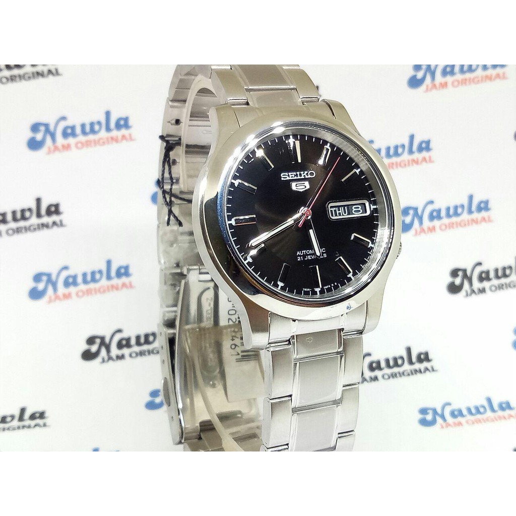 Seiko 5 Automatic SNK795K1 Black Dial - Jam Tangan Pria SNK795