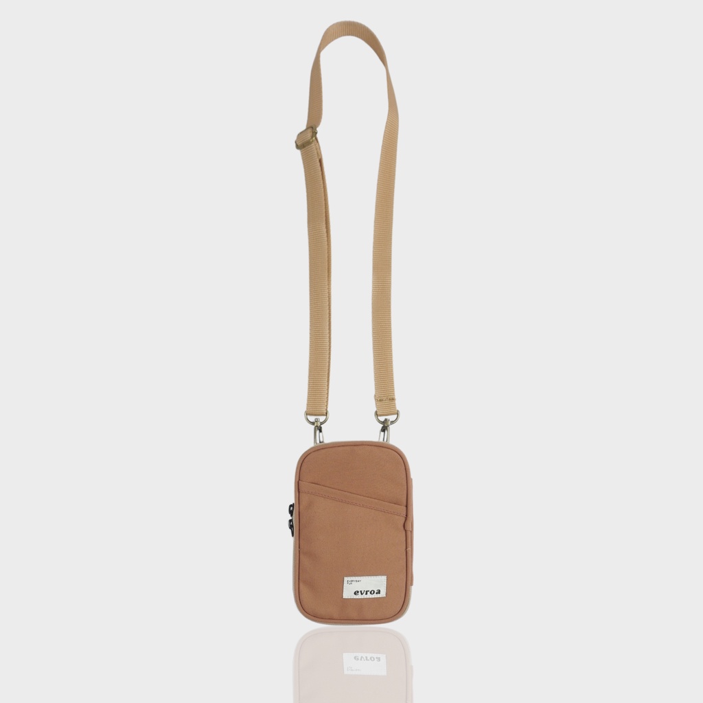 Evroa Polka Sling Phone - Brownie