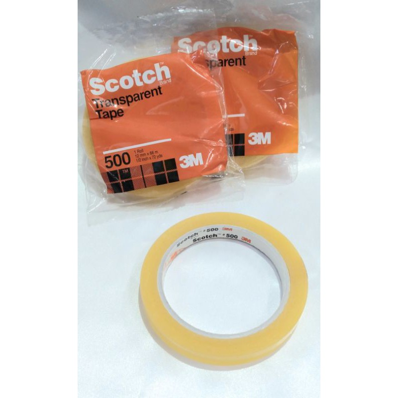 

SOLASI / TRANSPARANT TAPE / 500 (12mm×66mm) 3M SCOTCH