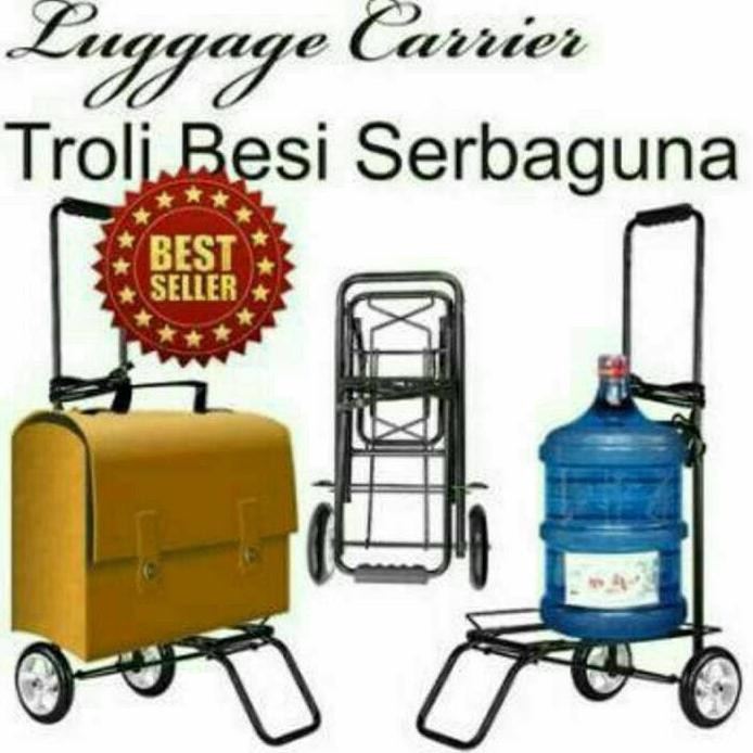 Trolley Troli Lipat Aqua Galon Dan Tabung Gas / Trolly Serbaguna
