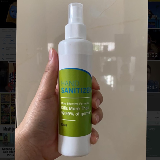 Jual Hand Sanitizer Spray | Shopee Indonesia