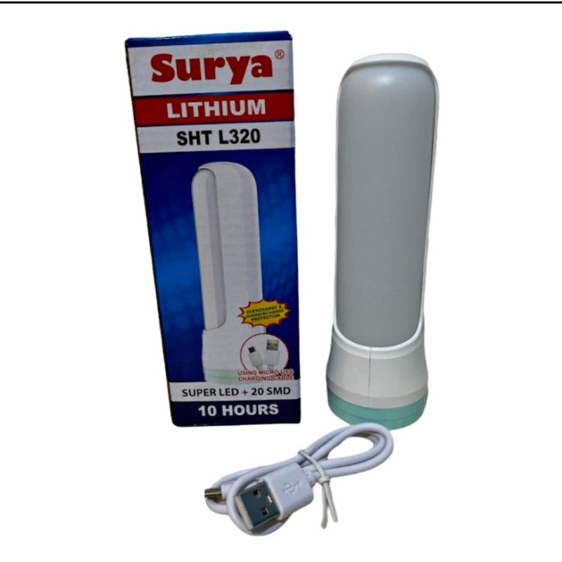 Emergency SURYA SHT L320 LITHIUM / Lampu Emergency / Senter