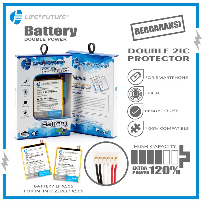 BATRE / BATERAI / BATTERY INFINIX ZERO/X506