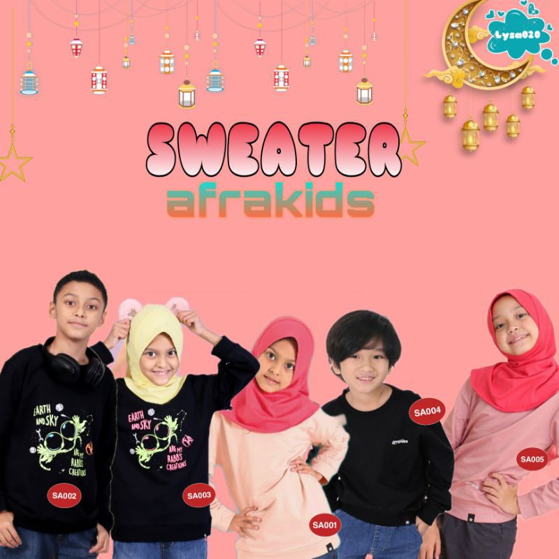 Sweater by Afrakids SA004 dan SA005