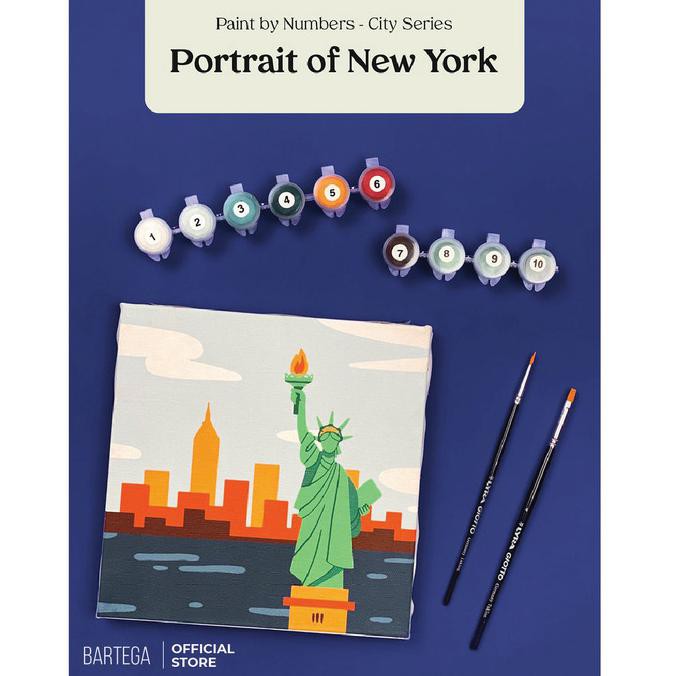 

Paint By Number Bartega - Portrait of New York (City Series) - Without Easel