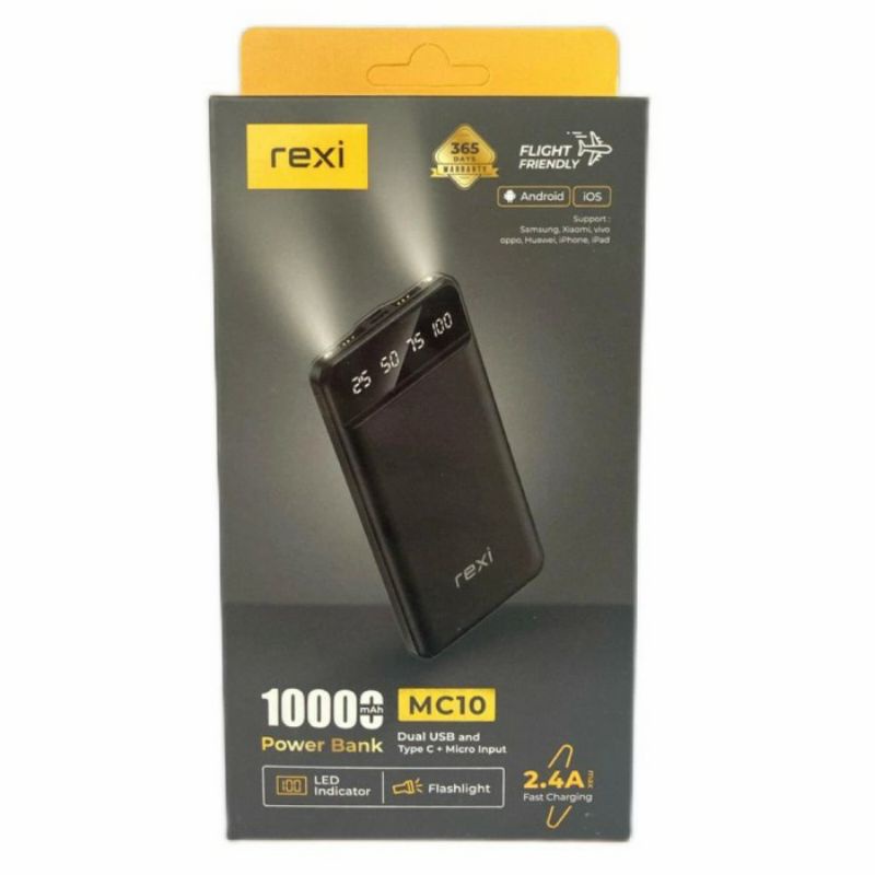 Powerbank MC10 Rexi 10000 mAh