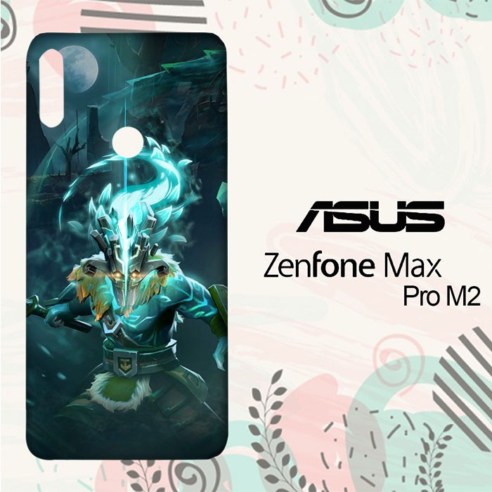 Casing Asus Zenfone Max Pro M2 Custom Hardcase HP Dota 2 Juggernaut Arcana LI0326