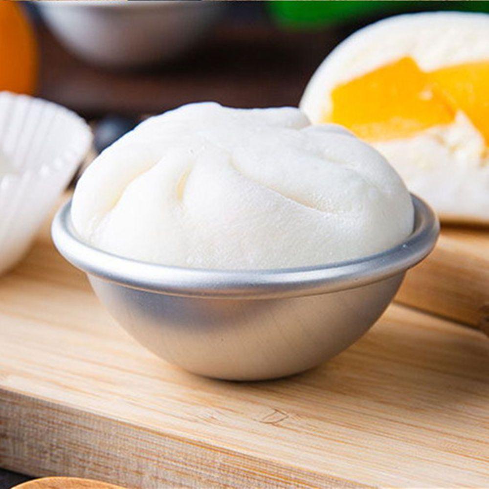 Populer Cetakan Kue Kering Sphere Bath Half Round Bomb Mold Daifuku Dessert Mochi Mold