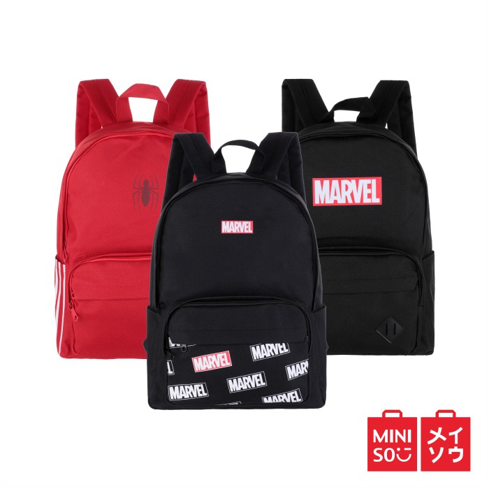  MINISO  Marvel  Tas  Ransel Wanita Pria 8L Backpack Fashion 