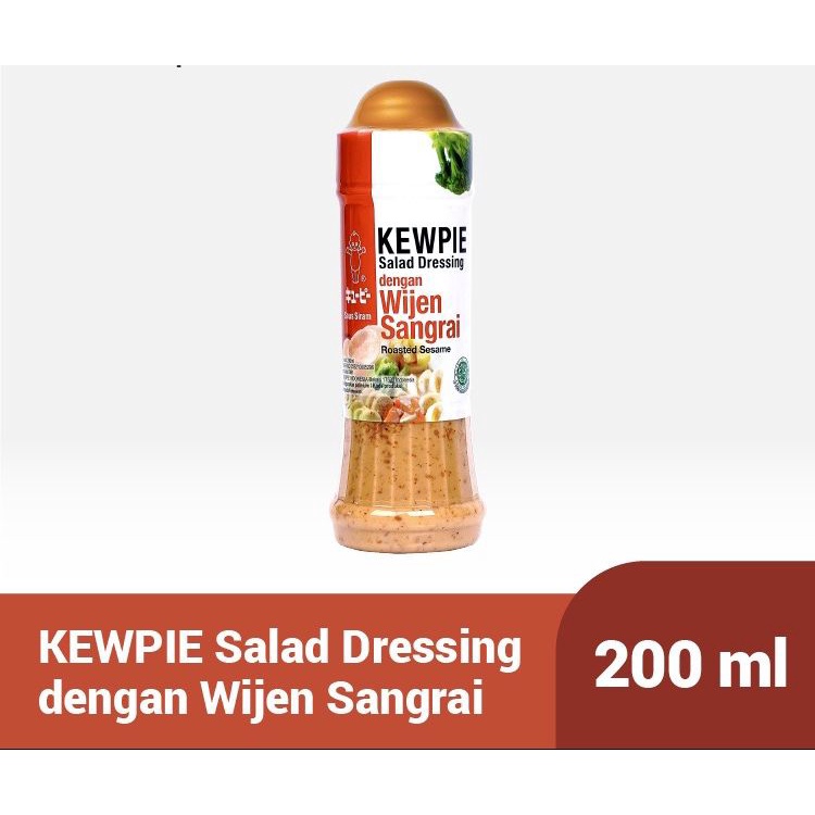

KEWPIE Salad Dressing dengan Wijen Sangrai 200 ml