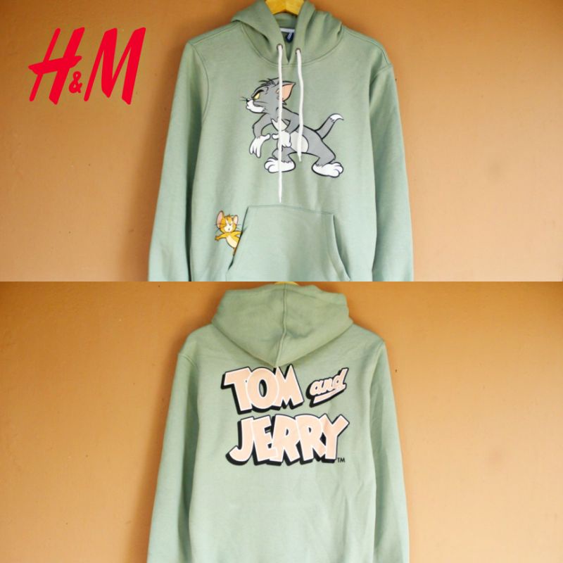 H&M HOODIE TOM AND JERRY - 100% ORIGINAL