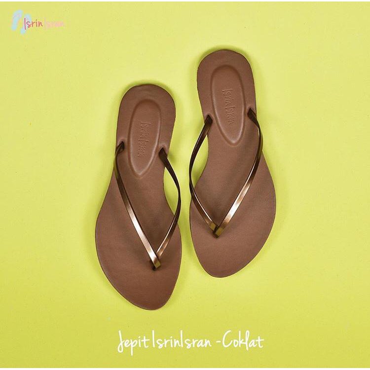 Sendal Wanita Terbaru/isrin isran jepit/sendal santai/sendal flipflop/Isrin Isran Original