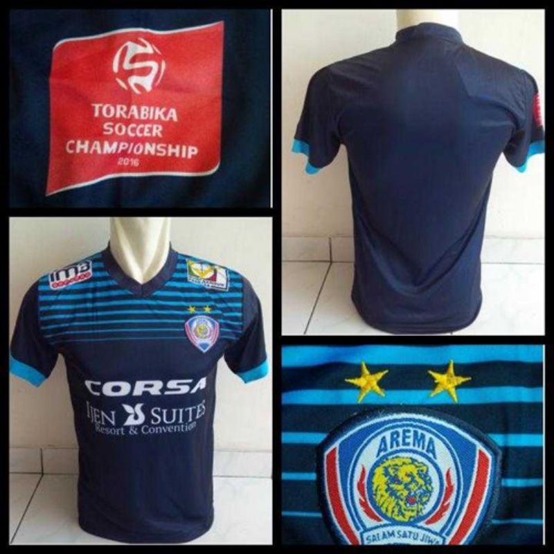 jersey arema home torabika soccer championship 2016