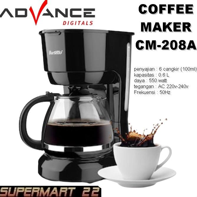 Advance Cm-208A Coffee Maker Mesin Kopi Advance Cm208A